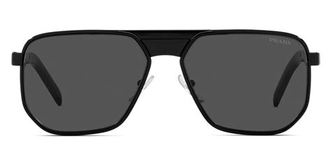 prada pr 60ws 1ab5s0|Prada™ PR 60WS 1AB5S0 58 Black Sunglasses.